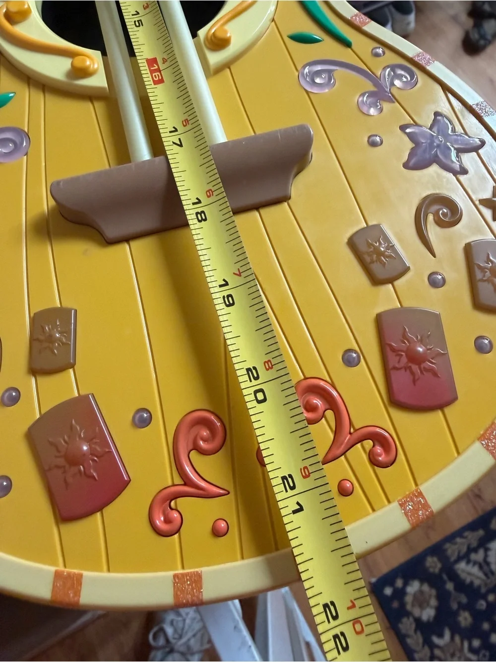Rapunzel Colorful Musical Magical Electronic Guitar 22 inches long